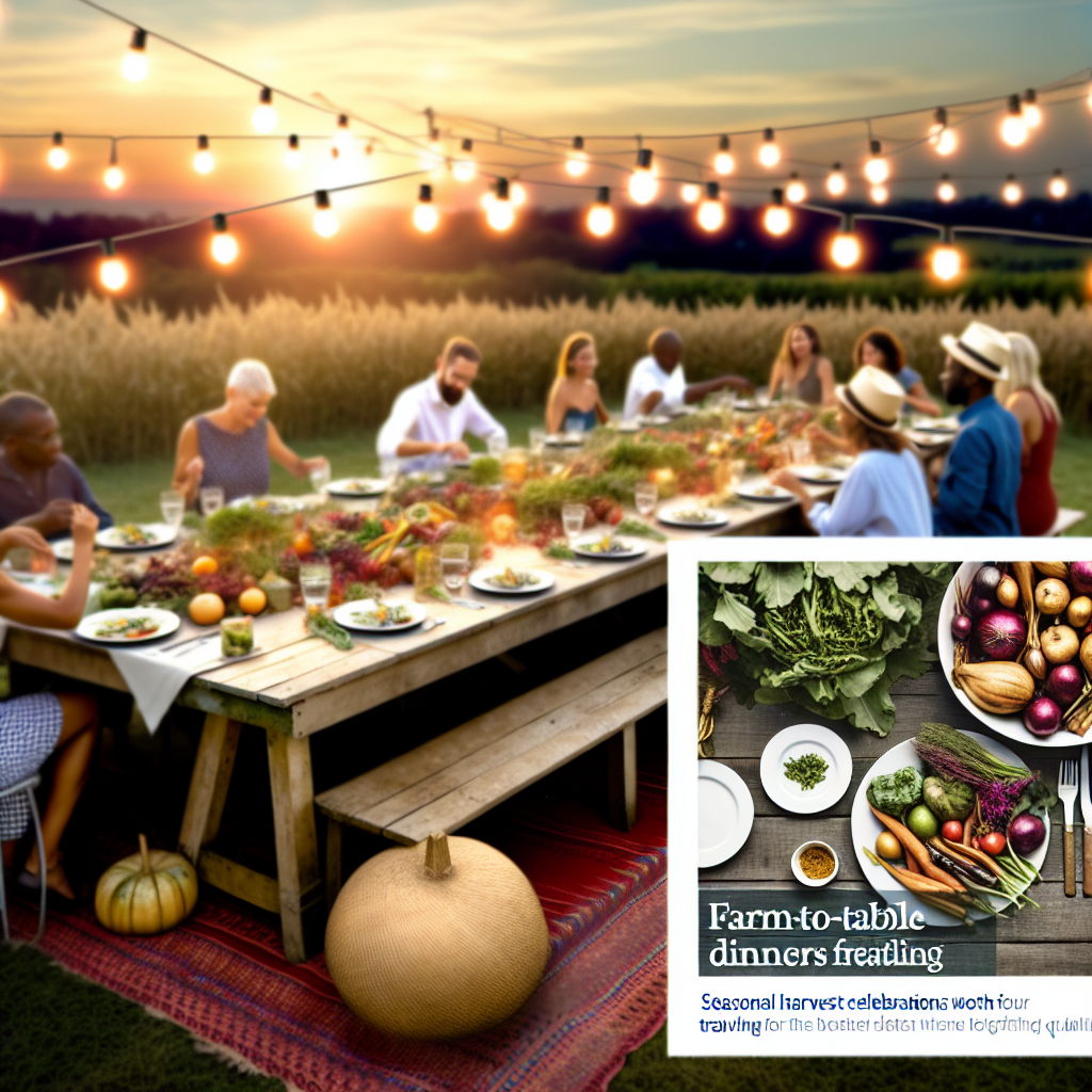 Farm-to-Table Dinners
